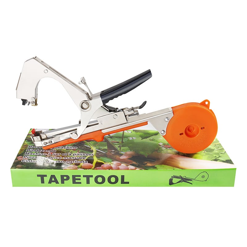 Plant Tying Machine — Garden Tapener for Tomatoes, Grapes & Vines