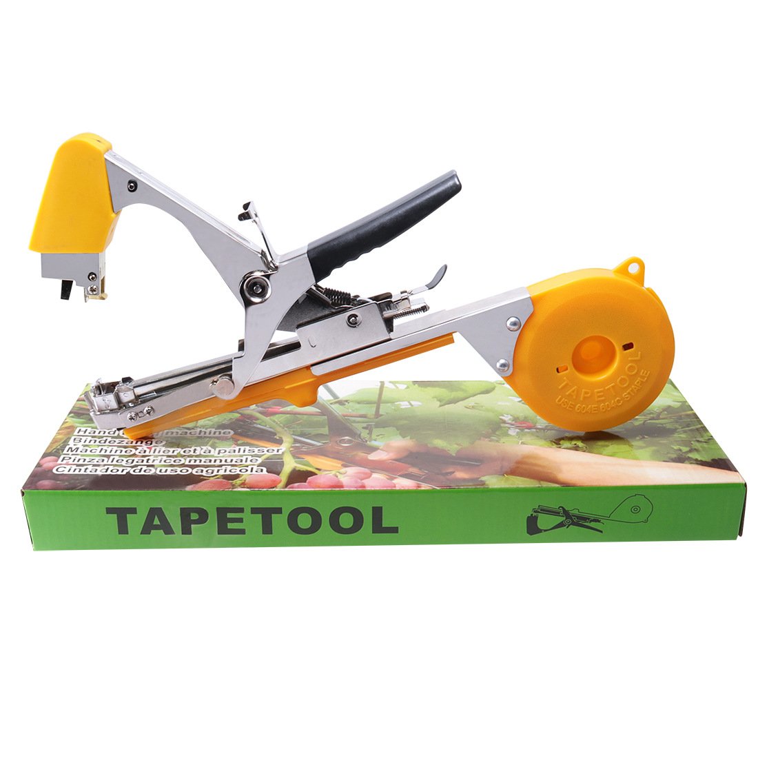 Plant Tying Machine — Garden Tapener for Tomatoes, Grapes & Vines