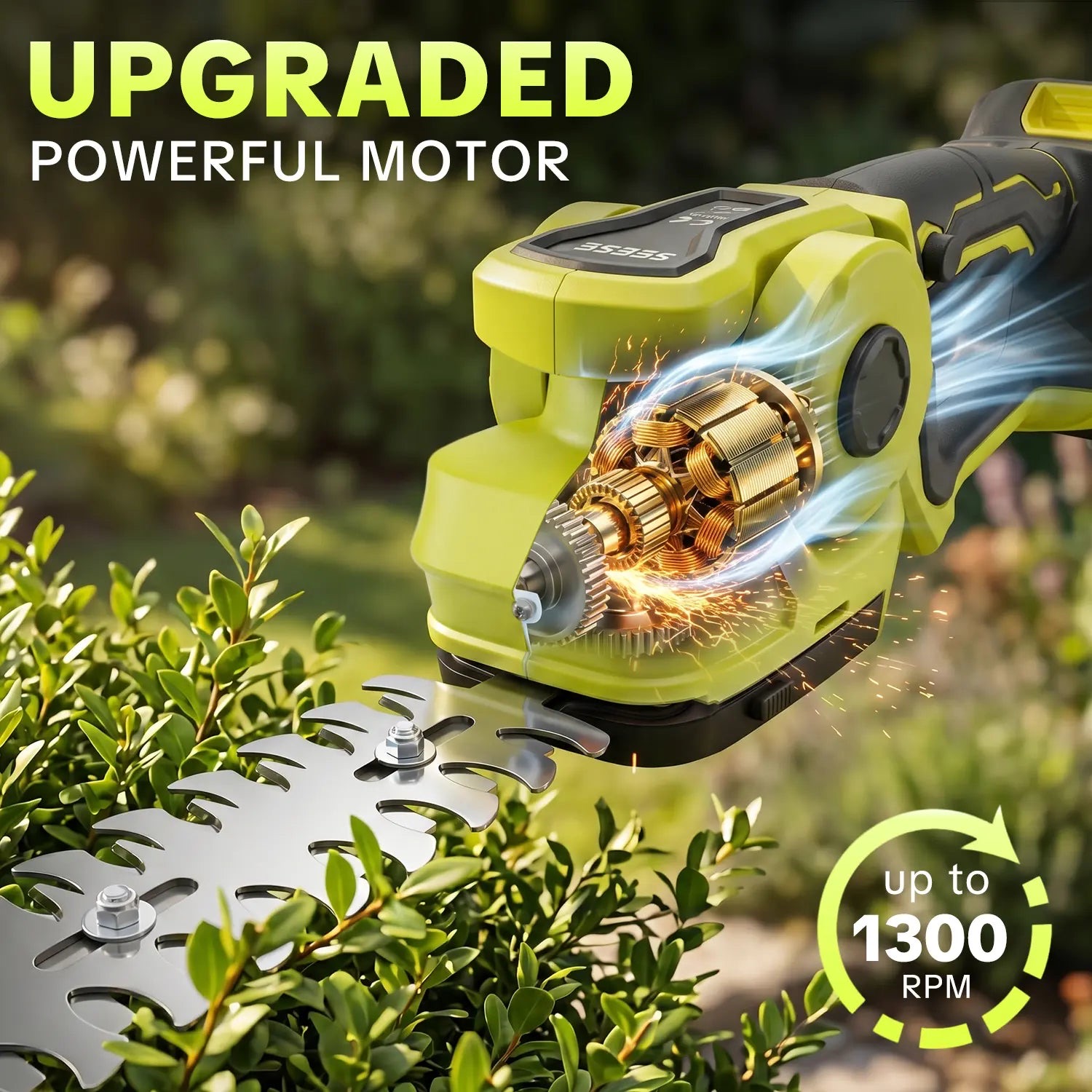 Cordless 2-in-1 Grass Shear & Shrub Trimmer